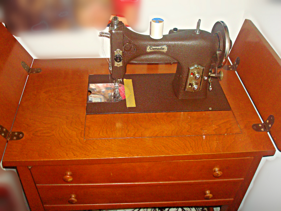 Domestic Rotary model 151 sewing machine in wood InstAppraisal